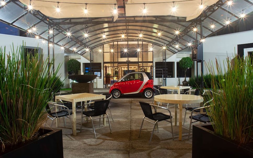 Entrada del hotel Foto